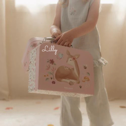 Little Dutch Rosa Koffer Set Fairy Garden Personalisierung mit Namen — Detailansicht 3
