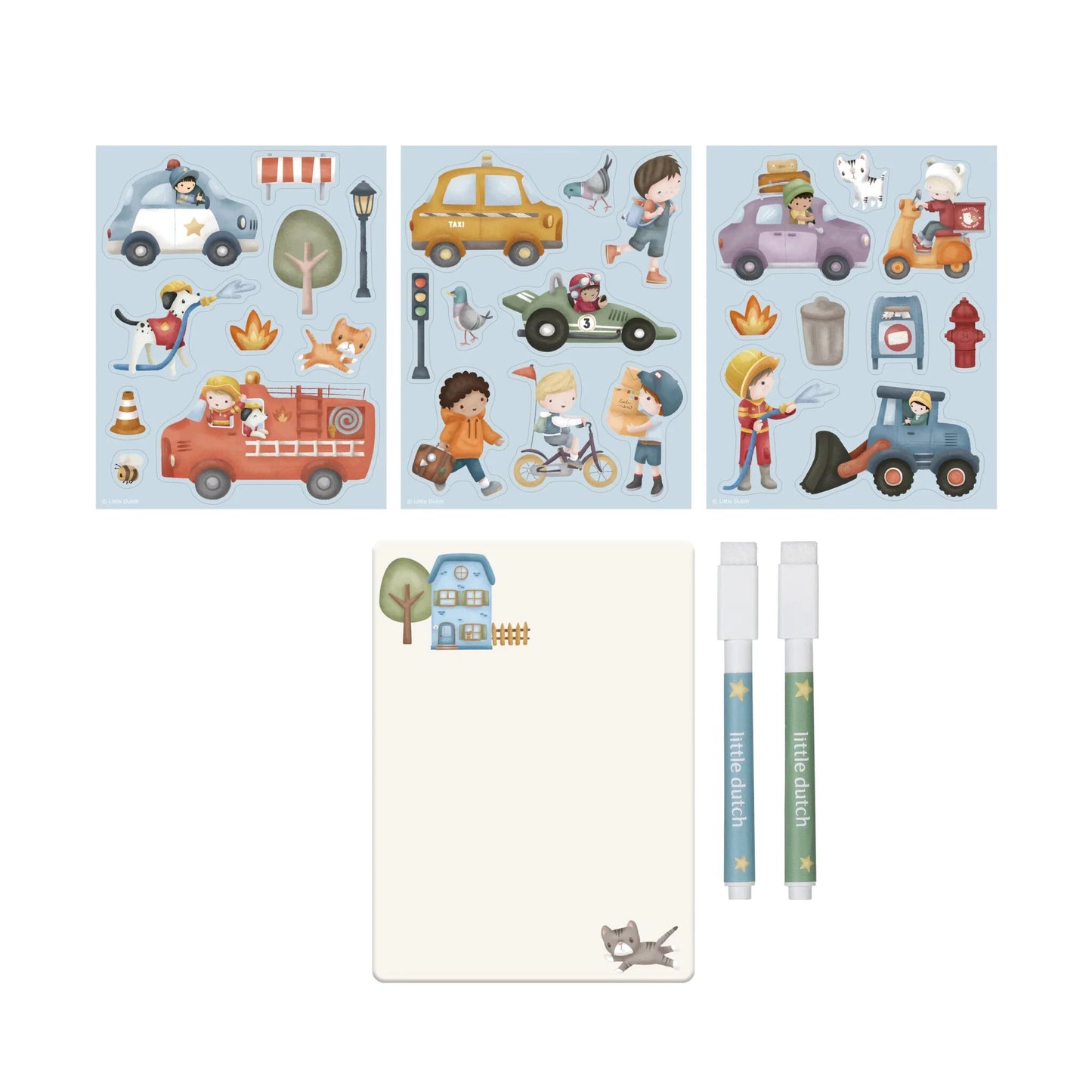 Magnetisches Spielbuch Jim fröhliche Illustrationen Detailansicht