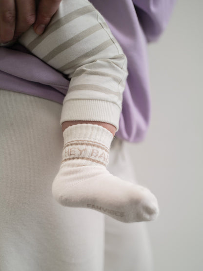 Famvibes HEY Baby Socken taupe