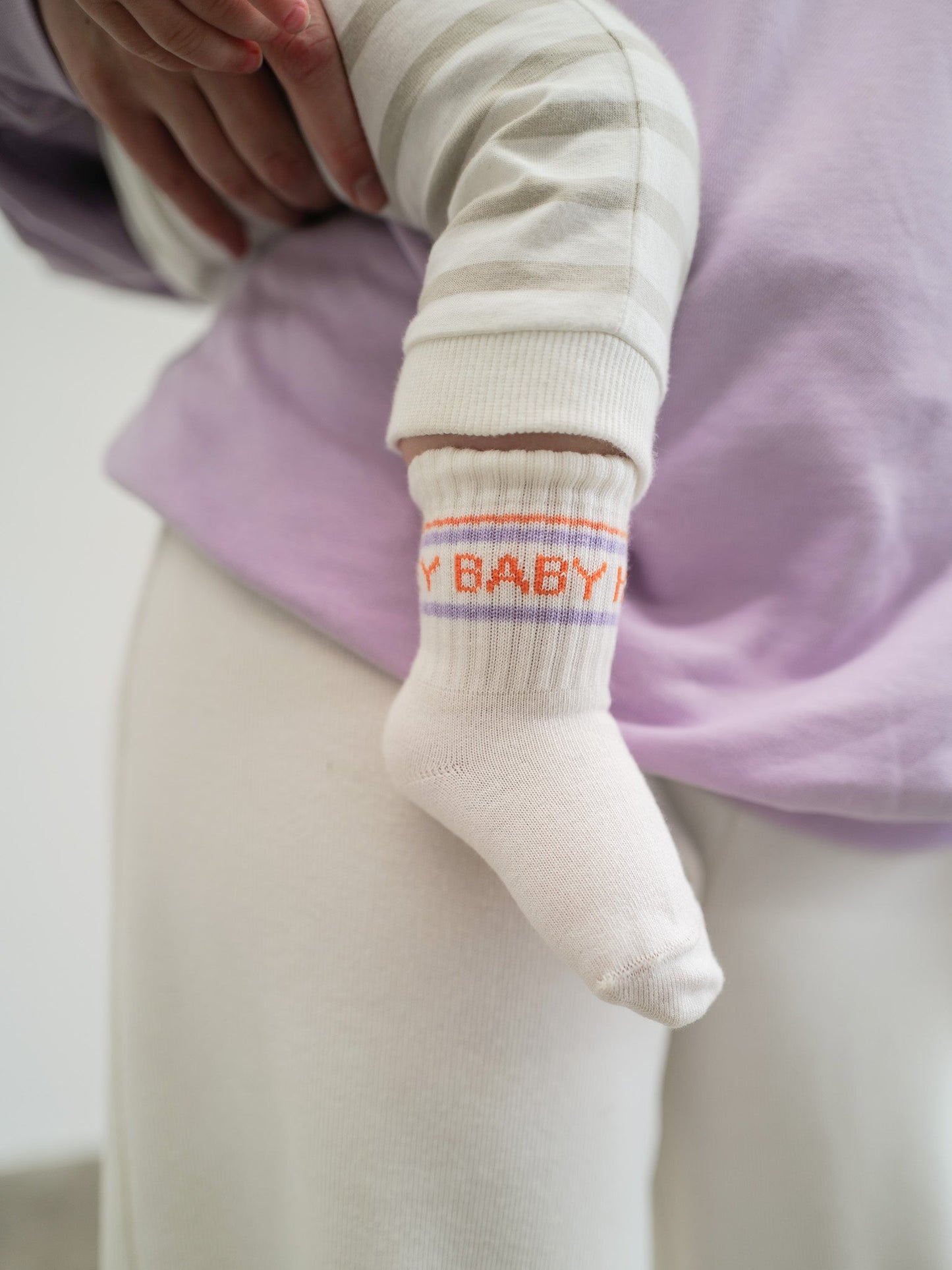 Famvibes HEY Baby Socken lavender