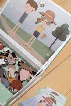 Little Dutch Magnet Puzzle Jim & Rosa NEW DESIGN