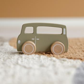Little Dutch Little Farm Holz Van - der Bus in olive LD7127