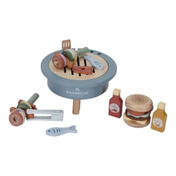 Little Dutch Grill Holz Spielzeuggrill BBQ Set