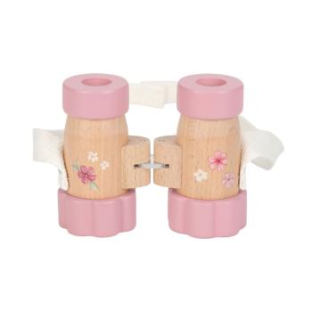 Little Dutch rosa Kinder Fernglas Holz - Fairy Garden