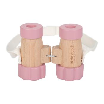 Little Dutch rosa Kinder Fernglas Holz - Fairy Garden