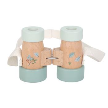 Little Dutch Kinder Fernglas Holz blau - Forest Friends