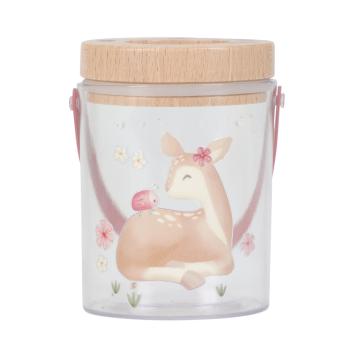 Little Dutch Insektenglas mit Lupe rosa- Fairy Garden Lupenglas