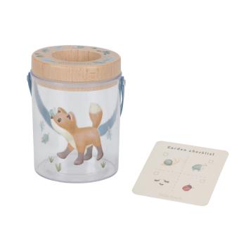 Little Dutch Insektenglas blau - Lupenglas Forest Friends