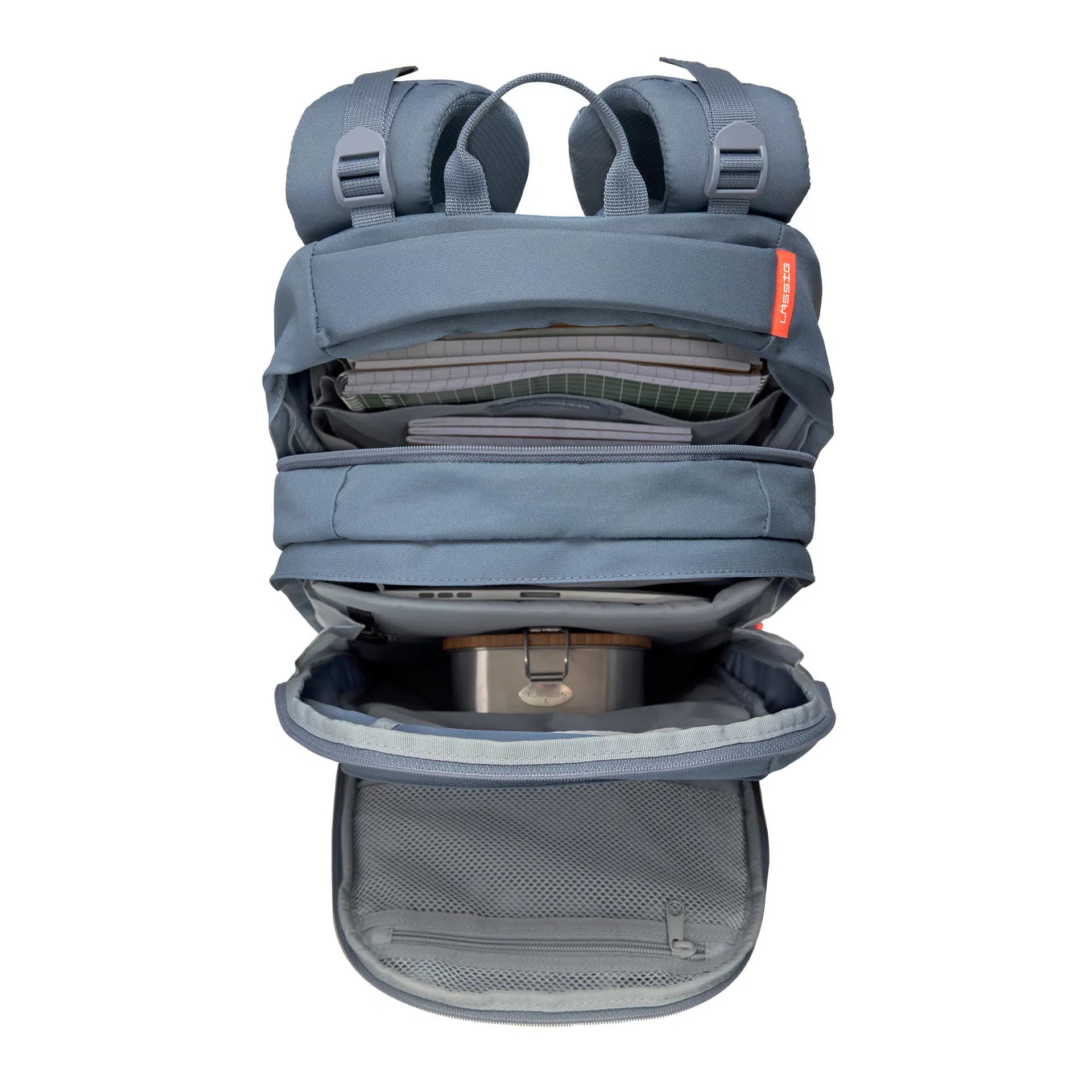 Lässig Schulrucksack Funktionen Detail