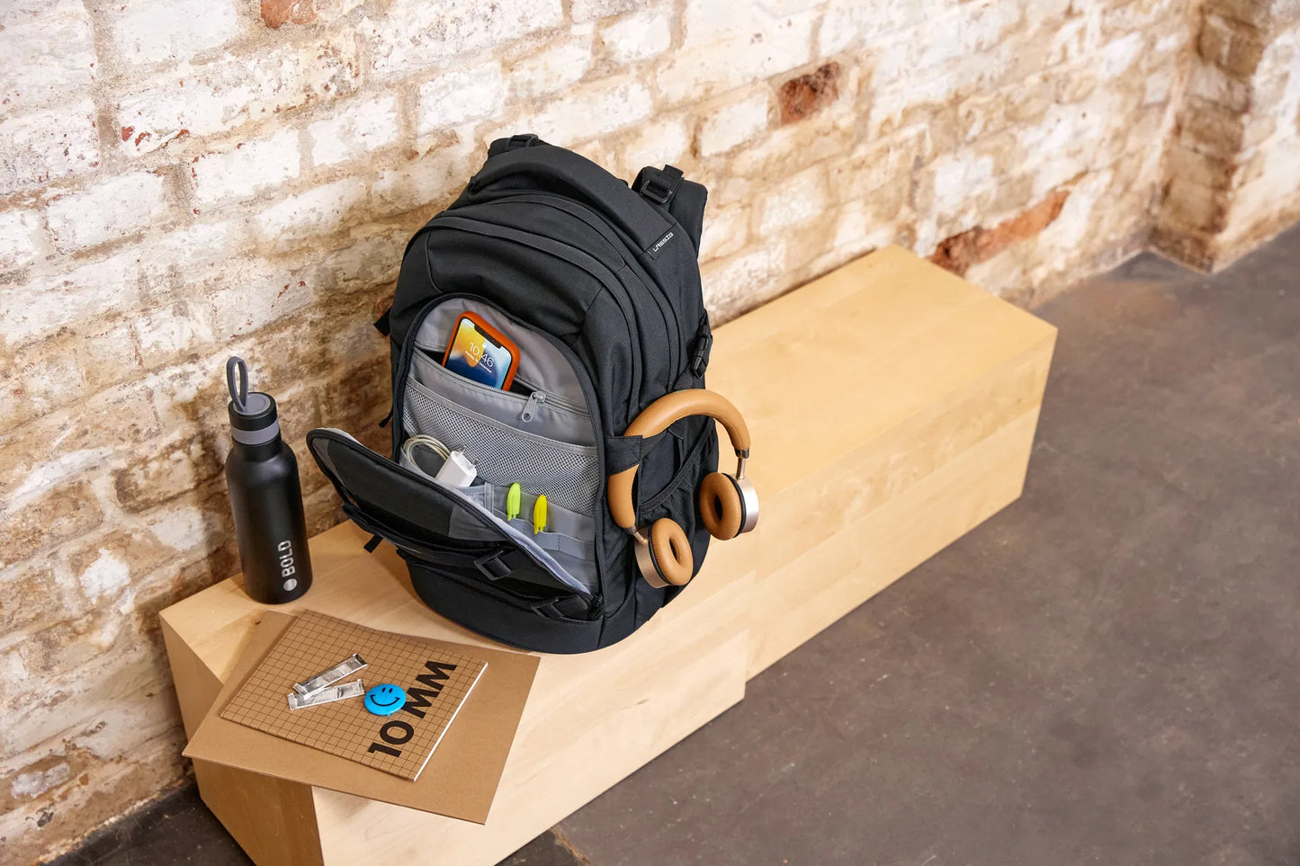 Lässig Schulrucksack mit Zubehör