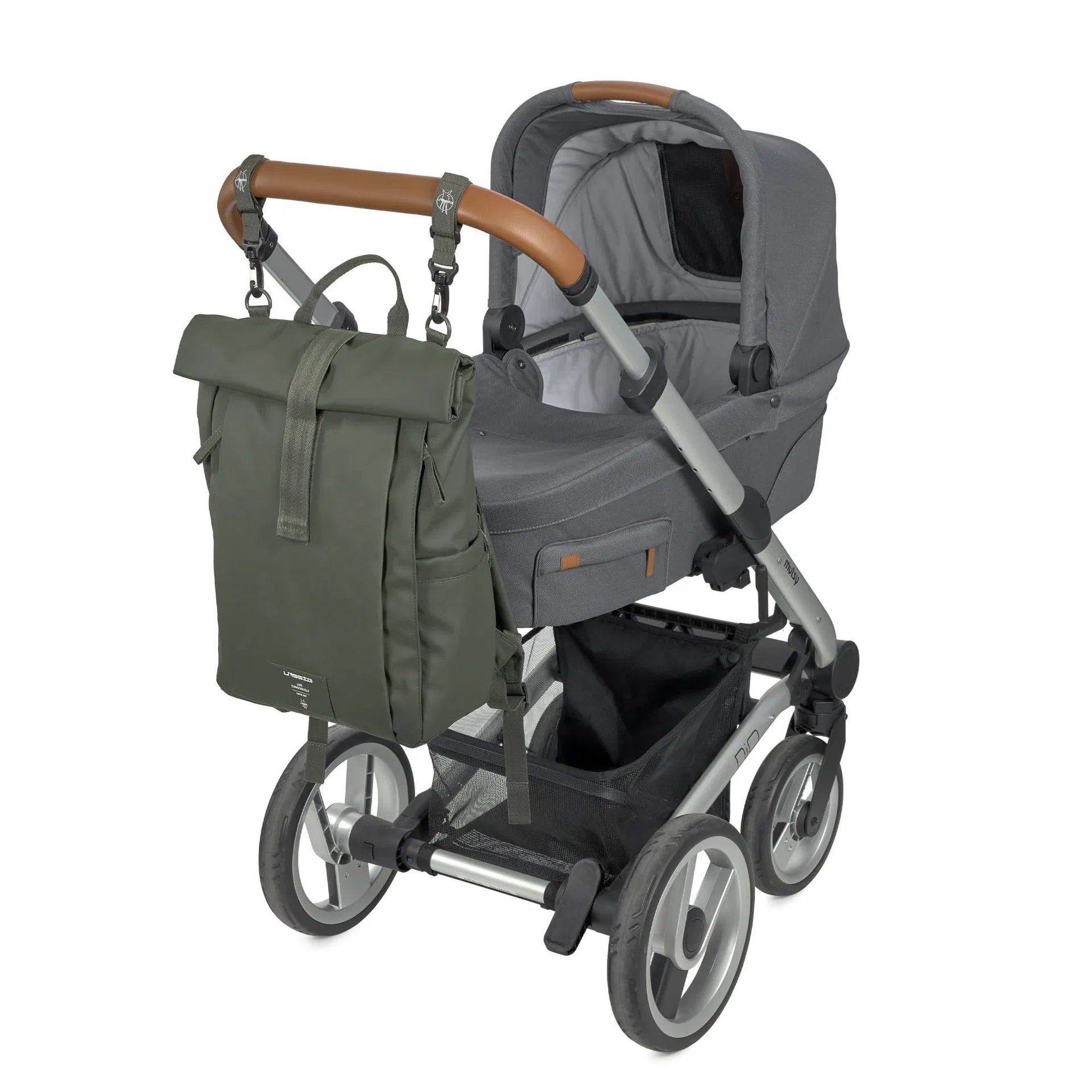nachhaltiger Wickelrucksack