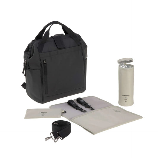Lässig Wickelrucksack Goldie Up Green Label Schwarz
