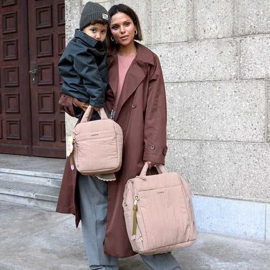 Lässig Wickelrucksack Rosa