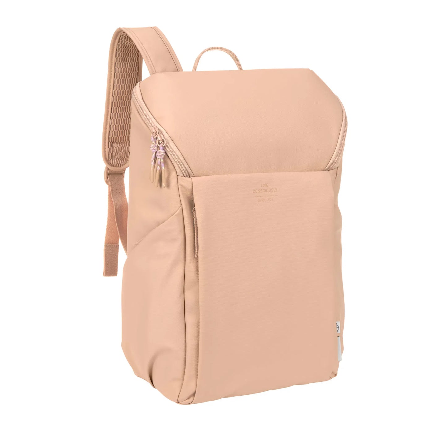 Lässig Wickelrucksack Slender Up Backpack, Braun von der Seite