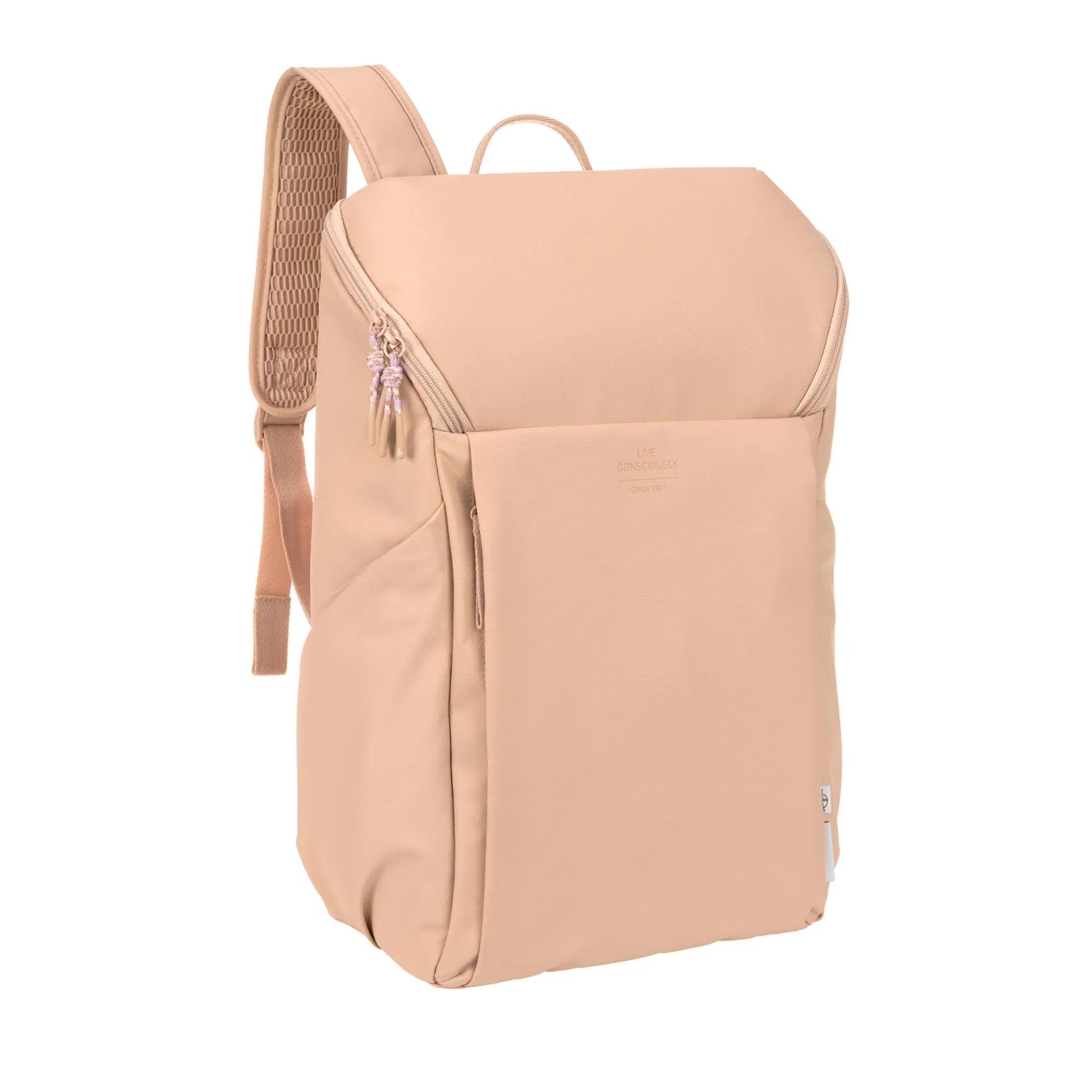 Lässig Wickelrucksack Slender Up Backpack, Braun von der Seite
