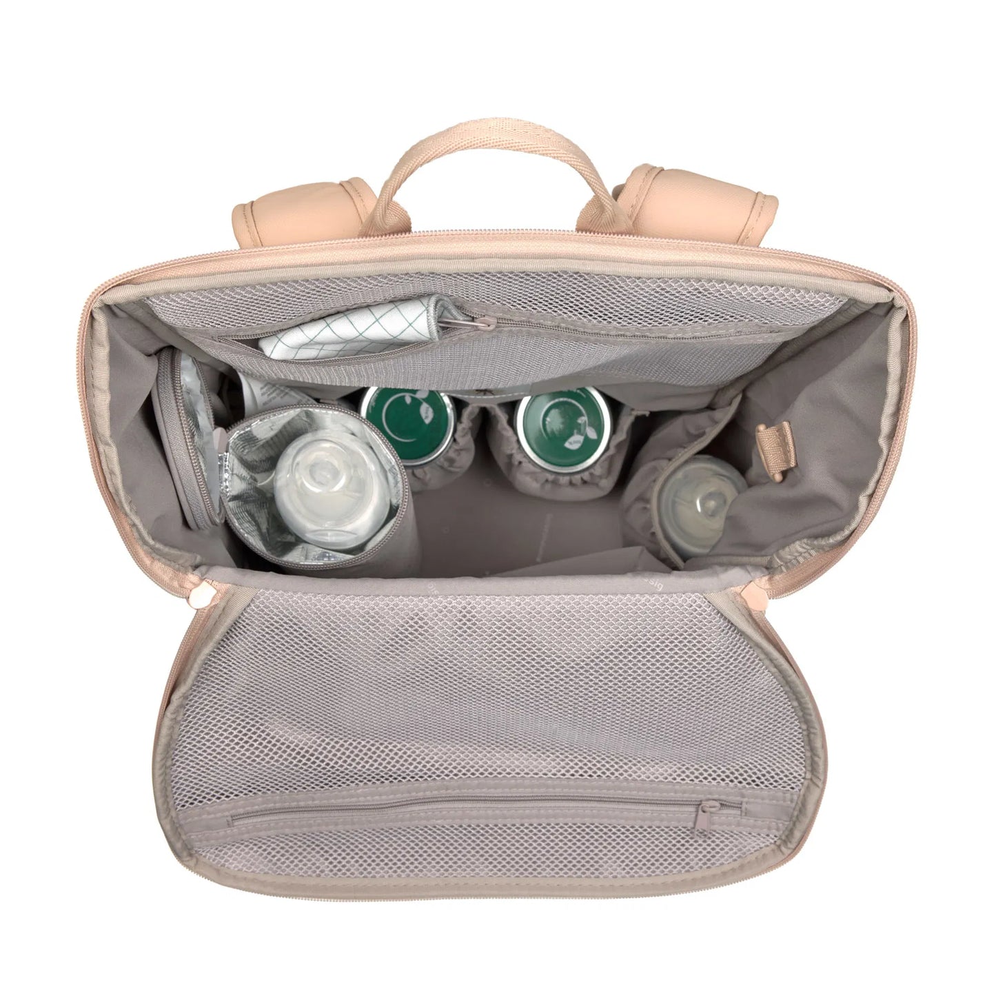 Lässig Wickelrucksack Slender Up Backpack, Braun mit Verpackung