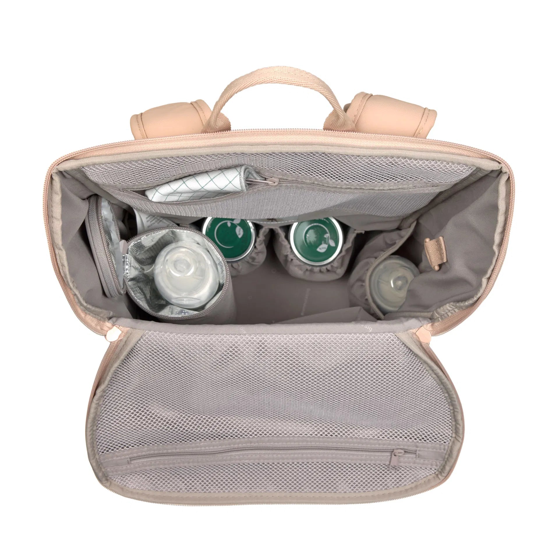 Lässig Wickelrucksack Slender Up Backpack, Braun mit Verpackung