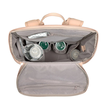 Lässig Wickelrucksack Slender Up Backpack, Braun mit Verpackung