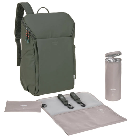 Lässig Wickelrucksack Slender Up Backpack, Oliv
