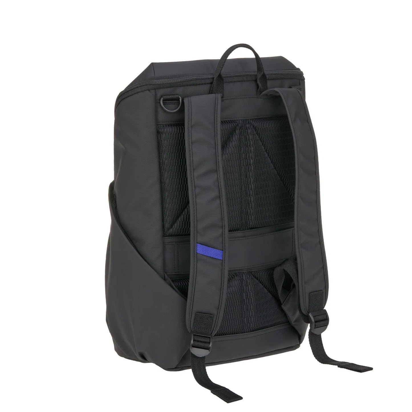 Lässig Wickelrucksack Slender Up Backpack, Schwarz mit Zubehör