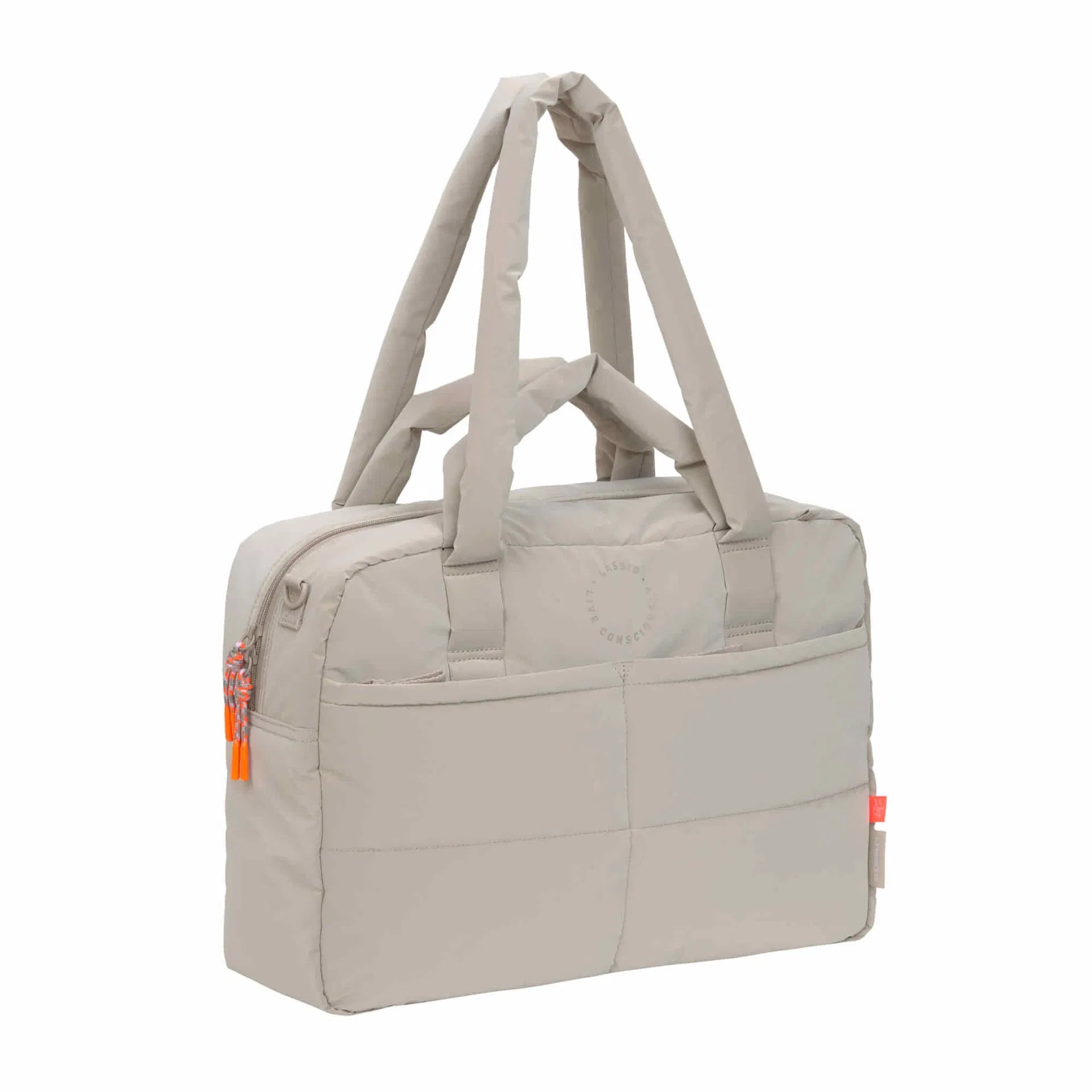 Lässig Wickeltasche von der Seite