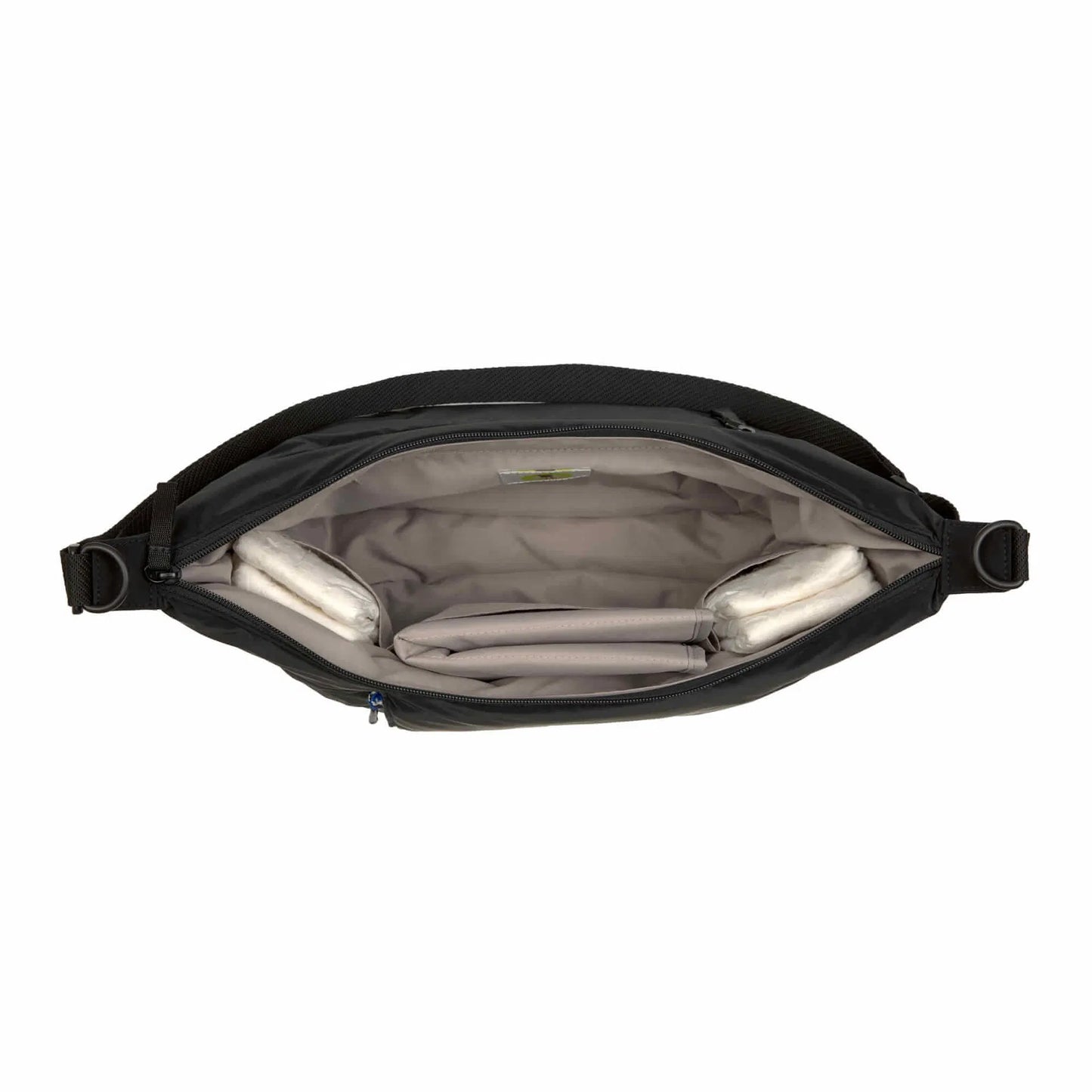 Lässig Wickeltasche Schwarz