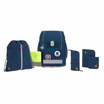 Lässig Schulranzen Set 7-teilig Boxy Unique Navy