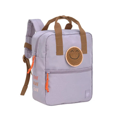 Lässig lila Kindergartenrucksack Square