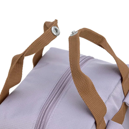 Lässig lila Kindergartenrucksack Square mit Verpackung