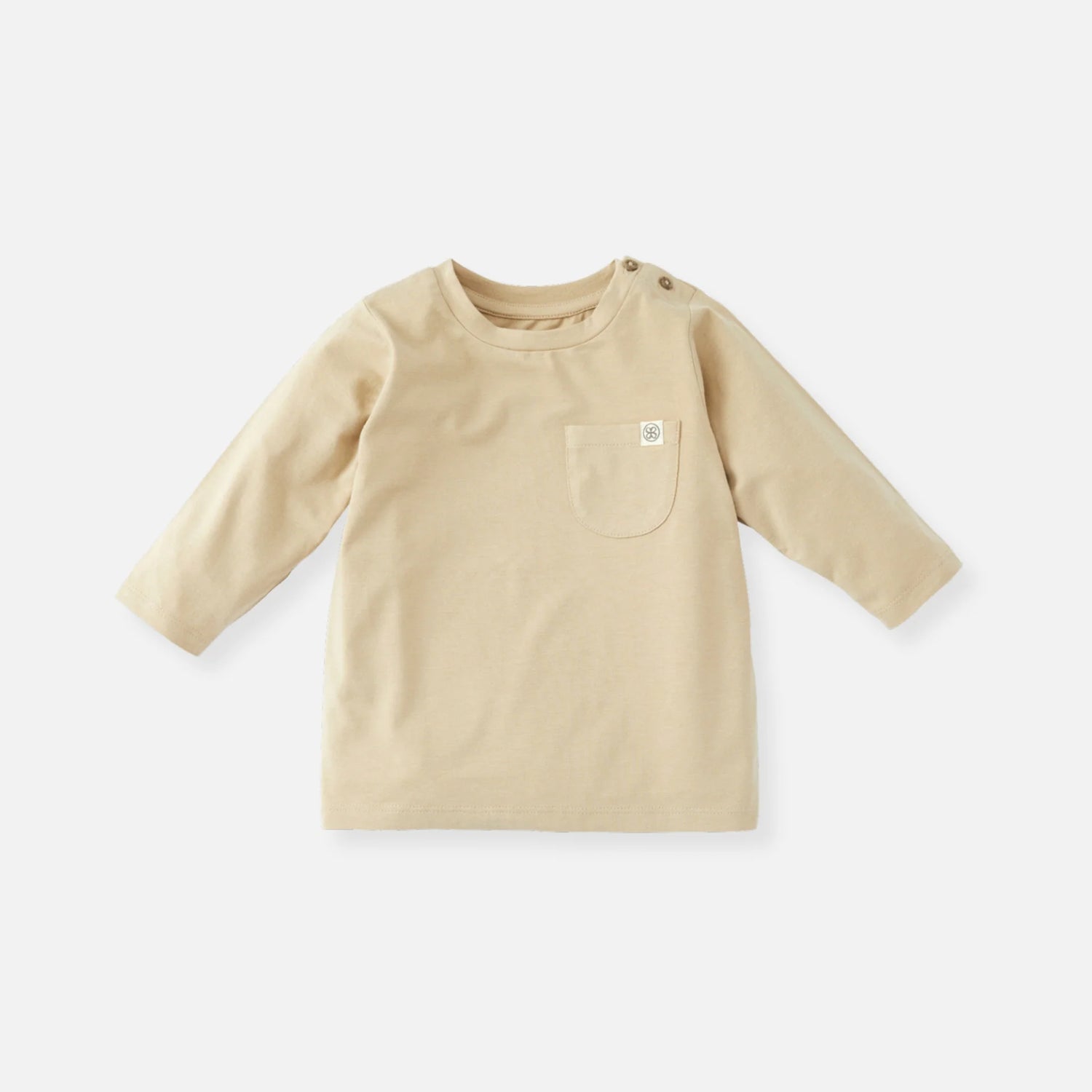 Cloby Langarmshirt in Sandy Beach