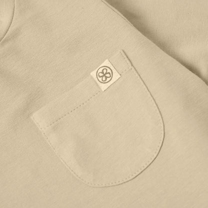 Cloby Langarmshirt in Sandy Beach von der Seite