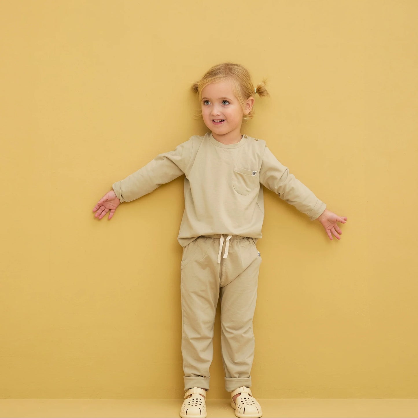 Cloby Langarmshirt in Sandy Beach Detailansicht