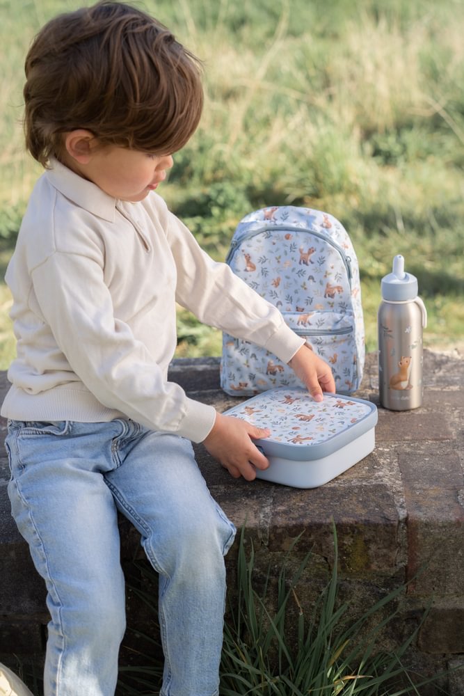 Little Dutch Little Duch Blauer Rucksack Forest Friends Funktionen Detail