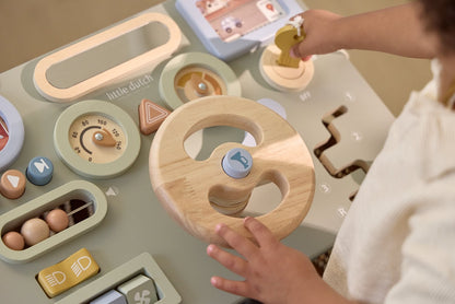 Little Dutch Aktivitäten Lenkrad - Grün