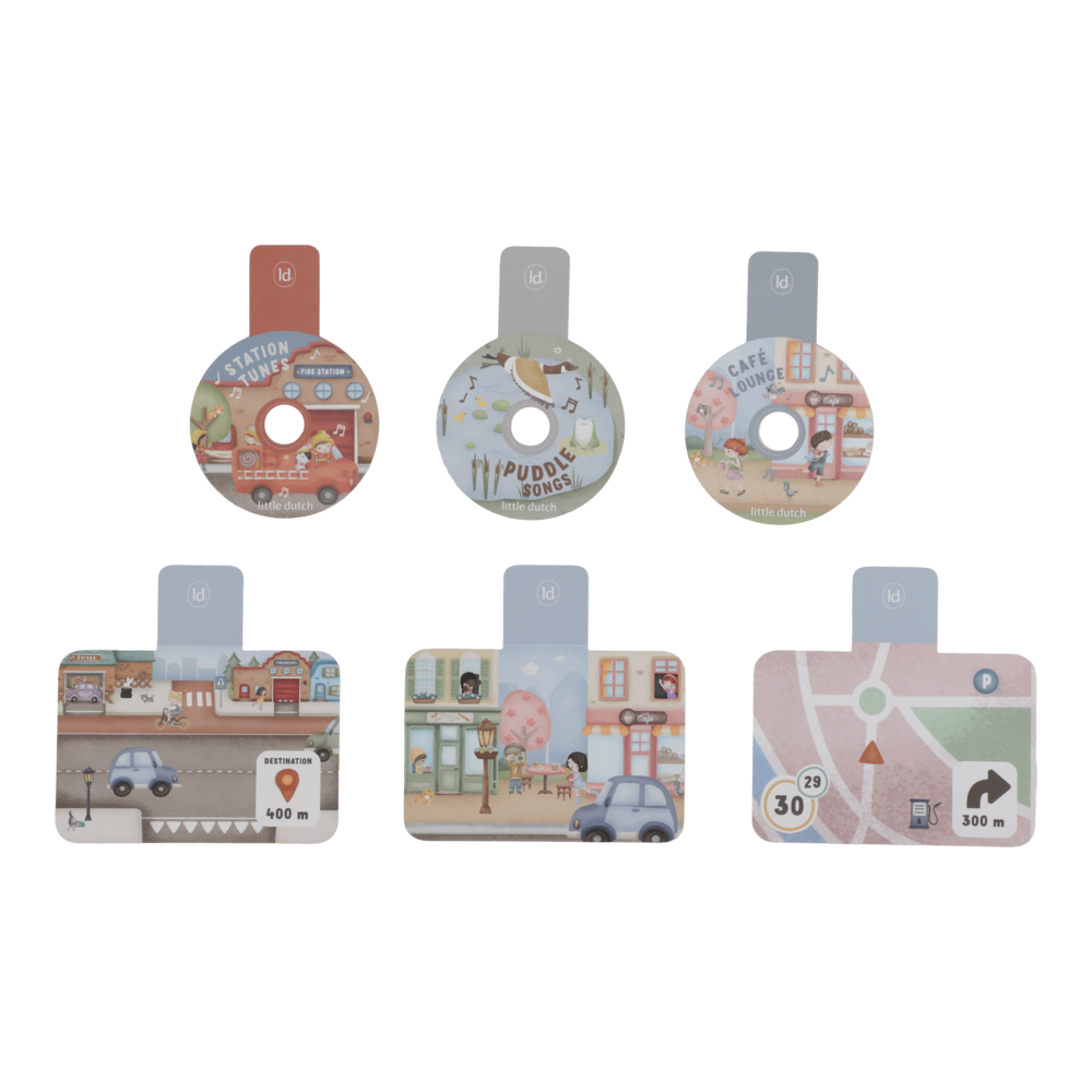 Little Dutch Aktivitäten Lenkrad - Grün