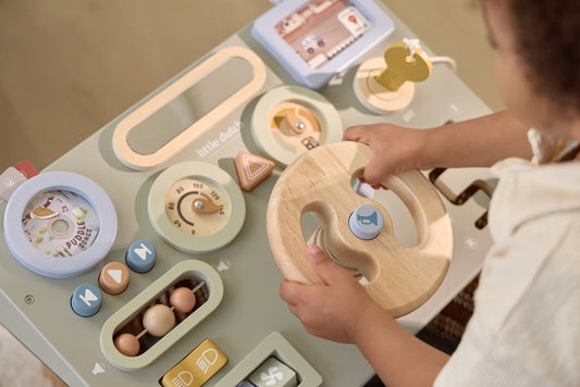 Little Dutch Aktivitäten Lenkrad - Grün