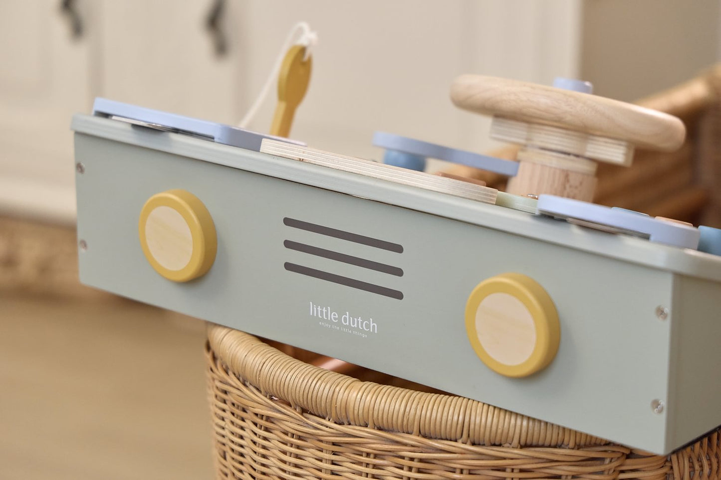 Little Dutch Aktivitäten Lenkrad - Grün