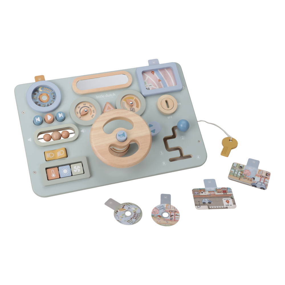 Little Dutch Aktivitäten Lenkrad - Grün