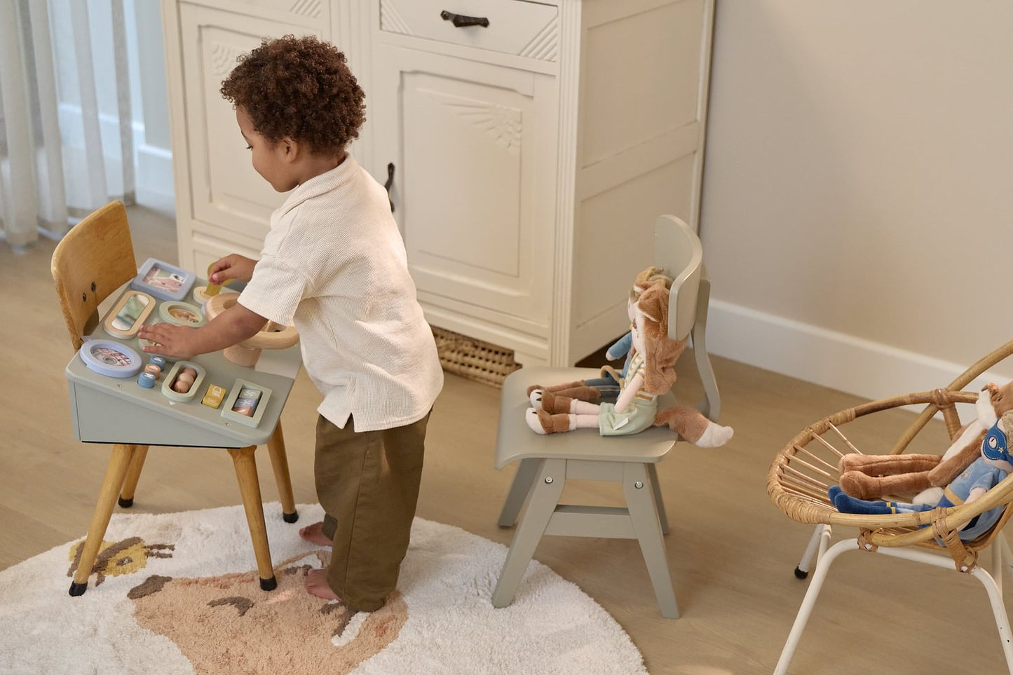 Little Dutch Aktivitäten Lenkrad - Grün