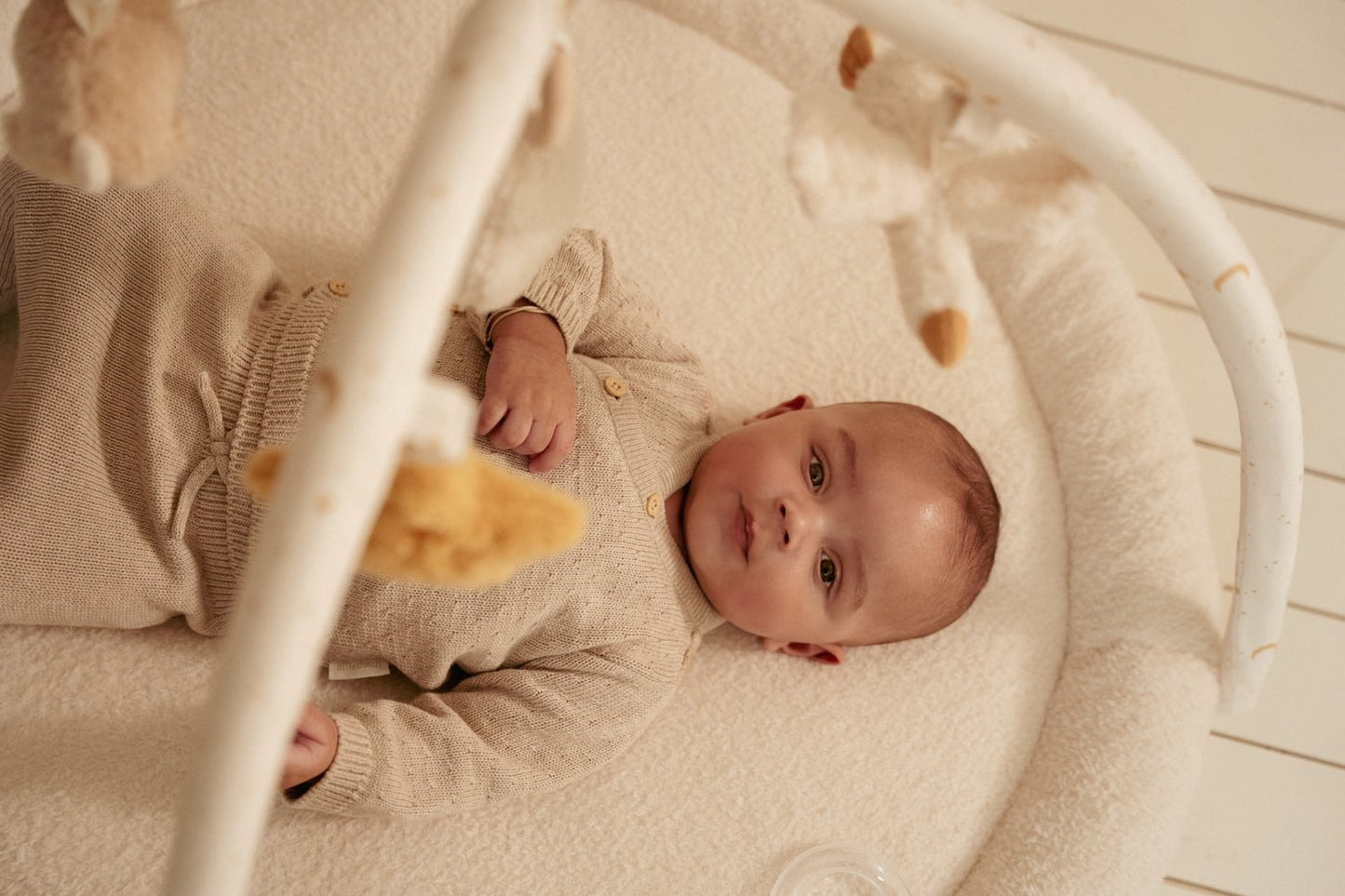 Little Dutch Aktivitäten Spieldecke mit Bogen Newborn Naturals GRS