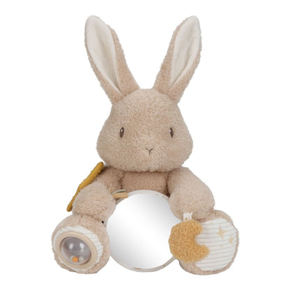 Little Dutch Aktivitätenkuscheltier beige Baby Bunny GRS