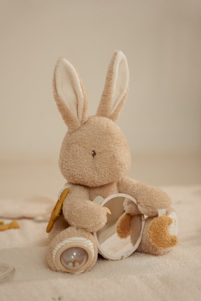 Little Dutch Aktivitätenkuscheltier beige Baby Bunny GRS