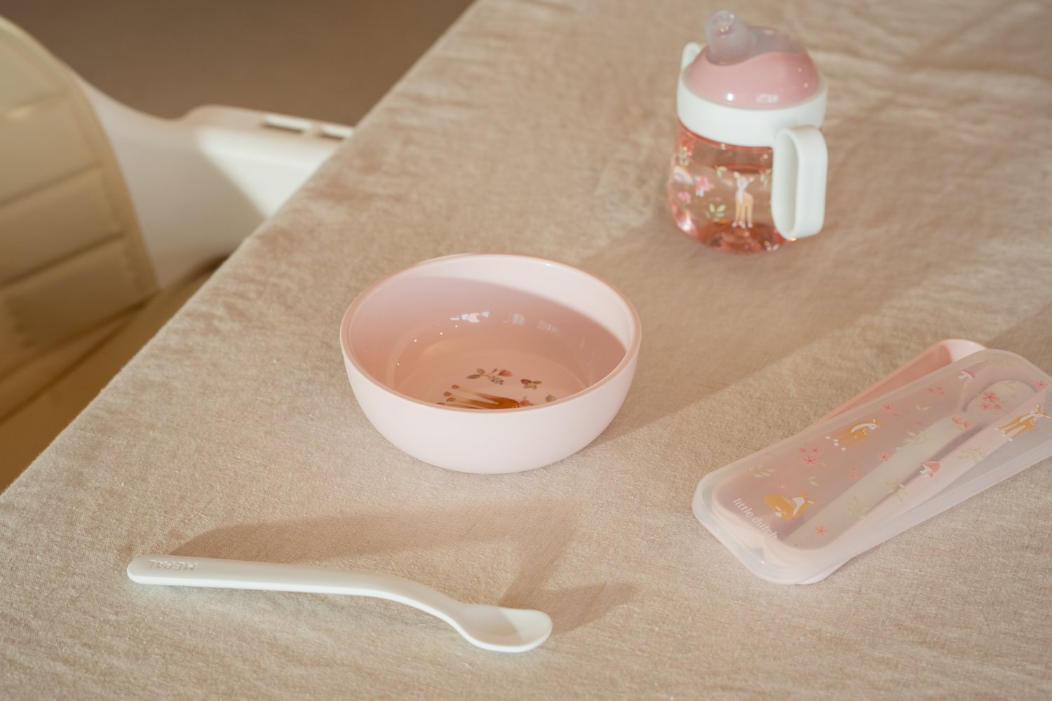 mepal Baby Lernlöffel Mepal 2-teilig in Box Funktionen Detail