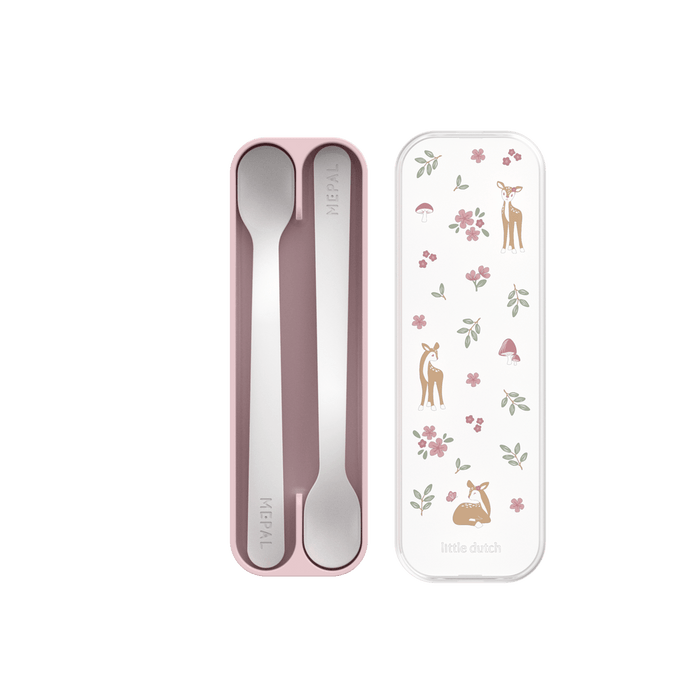 Little Dutch Baby Lernlöffel Mepal 2-teilig in Box - Fairy Garden