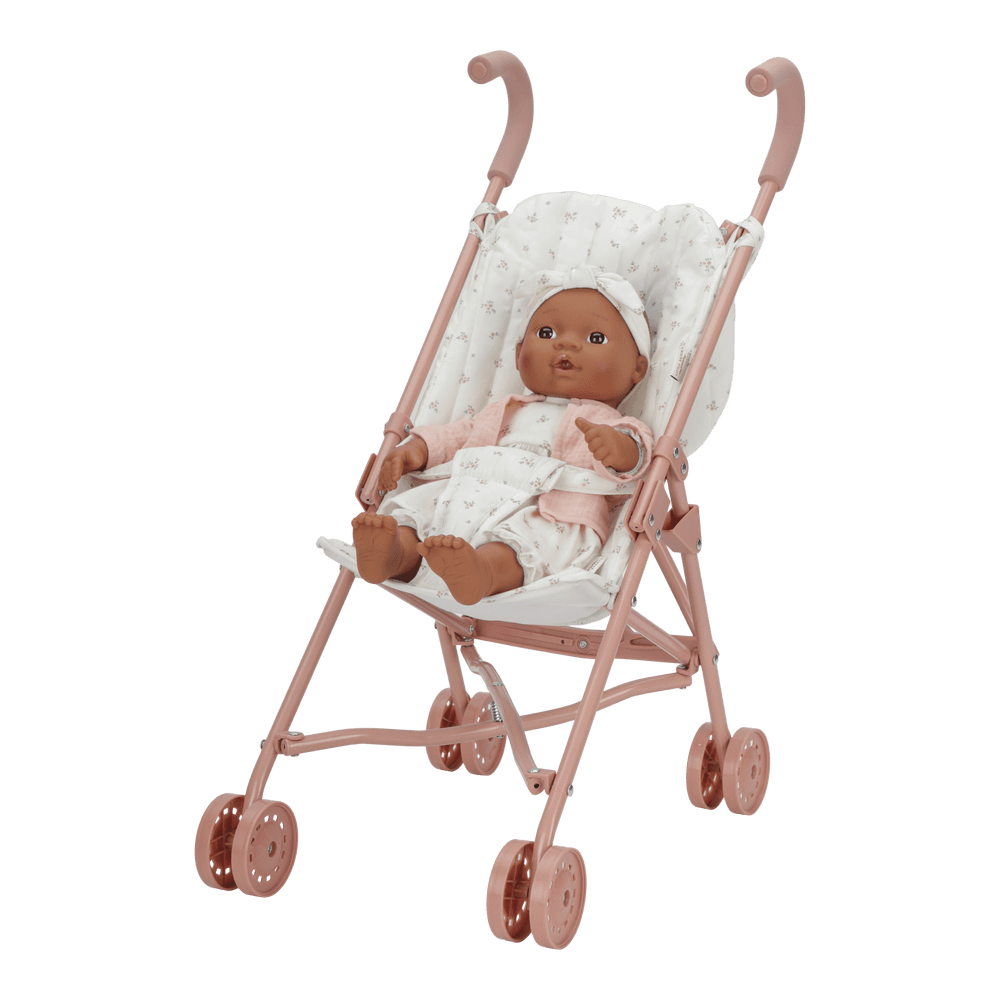 Little Dutch Baby Puppe Noa mit Puppenbuggy rosa | einfachschoen