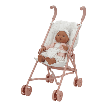 Little Dutch Baby Puppe Noa mit Puppenbuggy rosa | einfachschoen