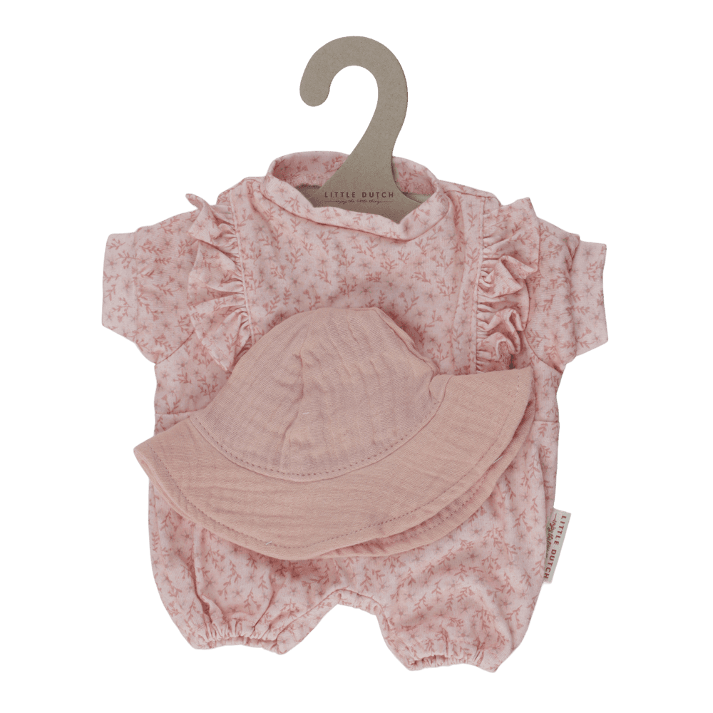 Little Dutch Baby Puppenbekleidung Rosa Personalisierung mit Namen mit Verpackung