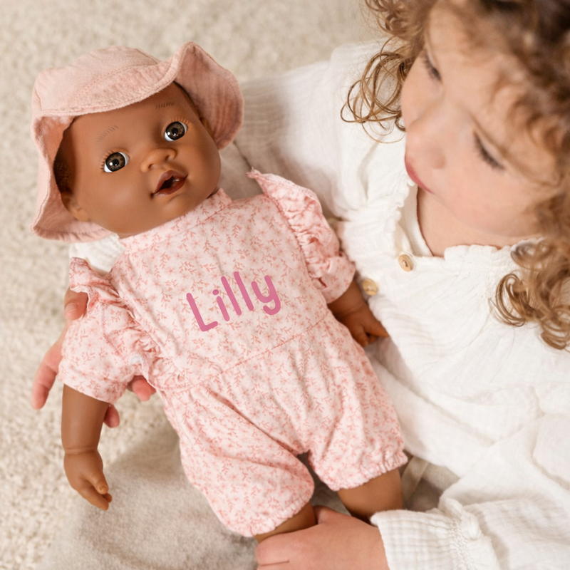 Little Dutch Baby Puppenbekleidung Rosa Personalisierung mit Namen