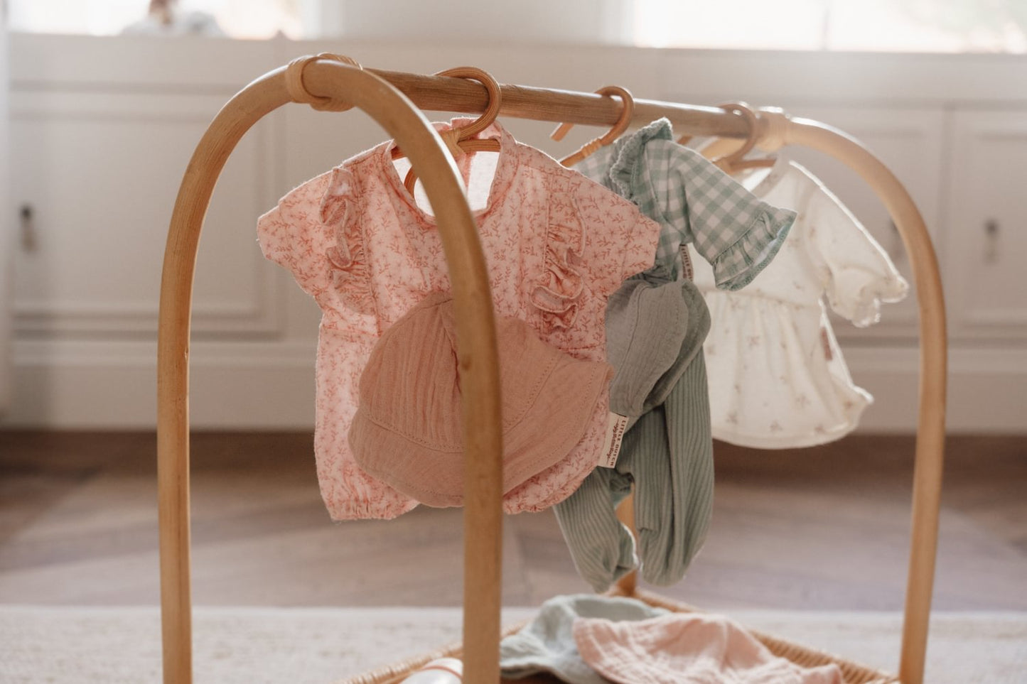 Little Dutch Baby Puppenbekleidung Rosa Personalisierung mit Namen Funktionen Detail