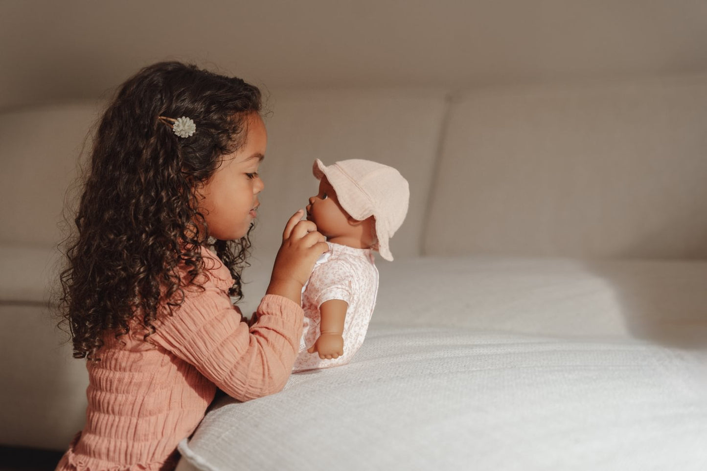 Little Dutch Baby Puppenbekleidung Rosa Personalisierung mit Namen Detailansicht